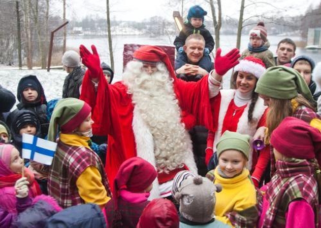 Vilniuje tikimasi sulaukti Joulupukio