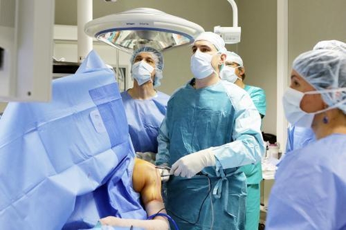 Sudėtingos artroskopinės operacijos – gyvai