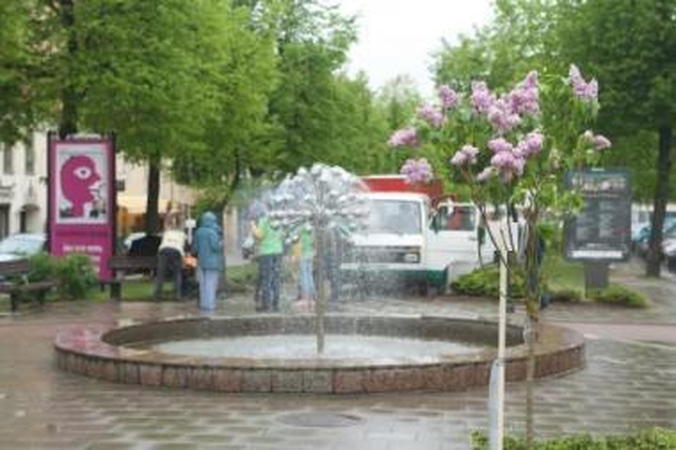 Vokiečių gatvė pakvipo alyvomis