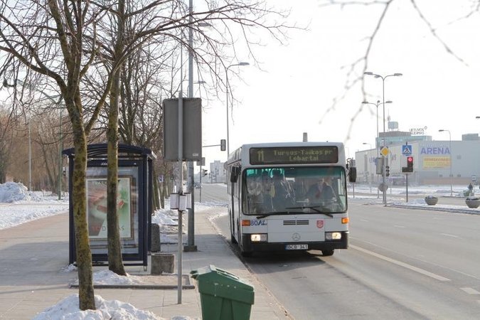 Keleivių skaičius uostamiesčio autobusuose auga