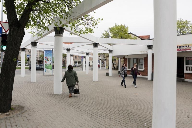Kebabinės vietoje – modernus statinys