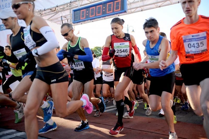 Olimpietė D.Lobačevskė džiaugiasi vis aktyviau sportuojančiais vilniečiais