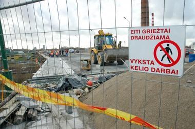 Viadukas atsidarys pavasarį