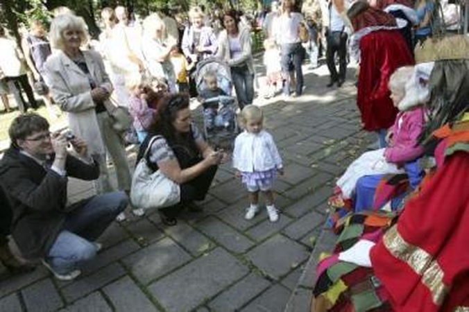 Apdairūs: kauniečiai ne pirmus metus žino, kad į šventę verta atsinešti fotoaparatus.