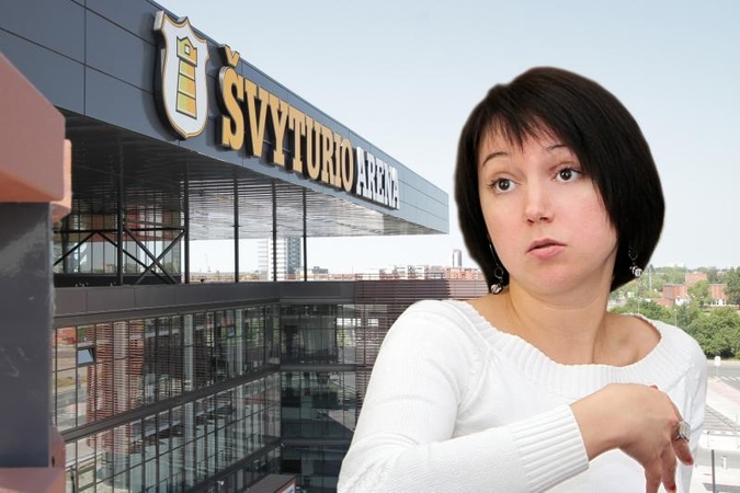 Prieš dešimt mėnesių baigta statyti Klaipėdos arena byra
