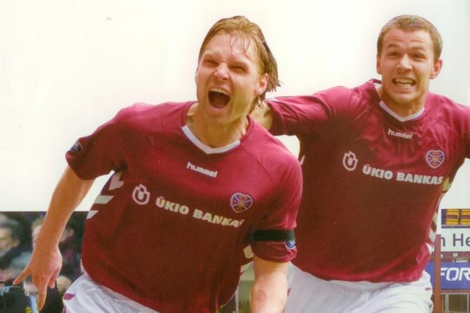 E.Jankauskas: man didelė garbė, kad dirbsiu „Hearts“ trenerių štabe