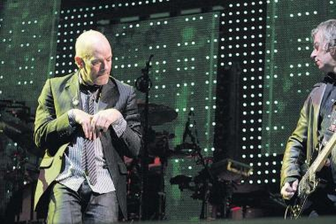 R.E.M. įaudrino publiką