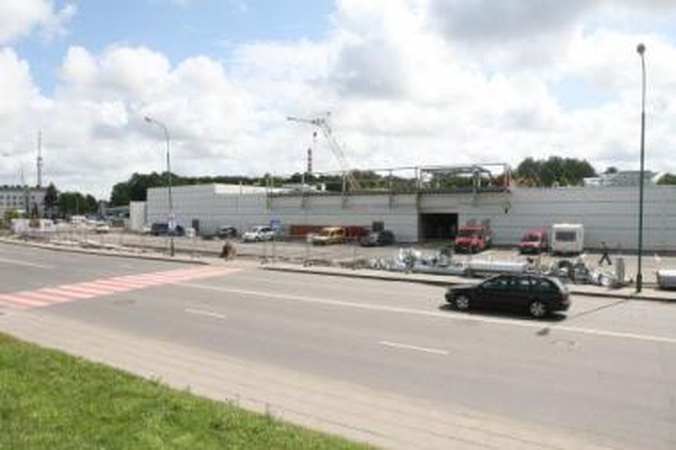 Skuba: naujoji Klaipėdos autobusų stotis statybų aikštelės įvaizdžio žada atsikratyti per dvi savaites.