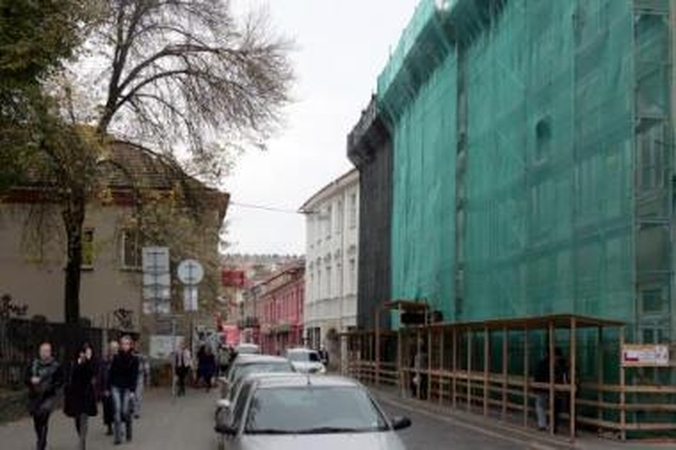 Tempas: kol kas A.Mickevičiaus bibliotekoje atlikta tik maždaug 17 proc. numatytų remonto darbų.