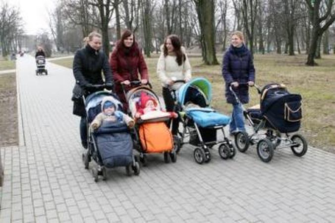 Mamos gyvena per gerai?