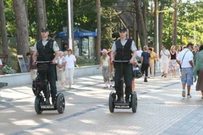 Kurortų policijai – mažesnis finansavimas