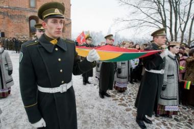 Jubiliejinė trispalvės tradicija