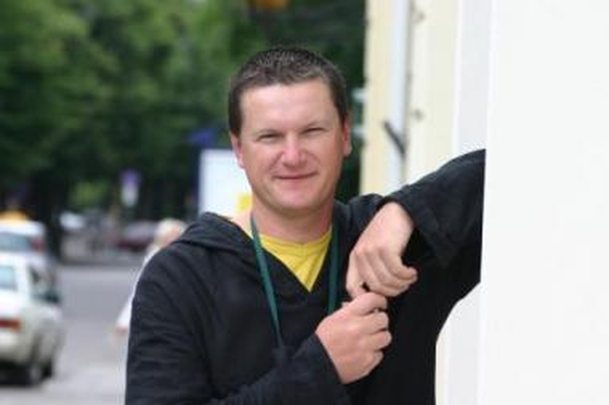 Užmojai: R.Kaubrys žadėjo, kad Nidos meno kiemelyje renginių netrūks visą vasarą.