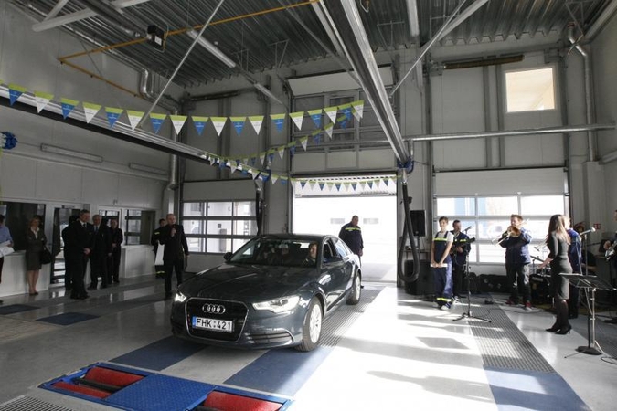 Techninėms apžiūroms Klaipėdoje – nauja įranga