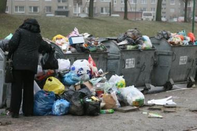Sąskaitos už šiukšles vėluoja