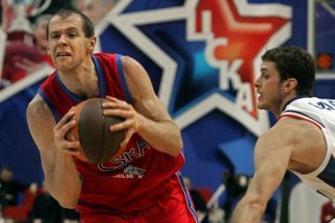 Čempionas: R.Šiškauskas su CSKA iškovojo antrąjį Rusijos superlygos aukso medalį.