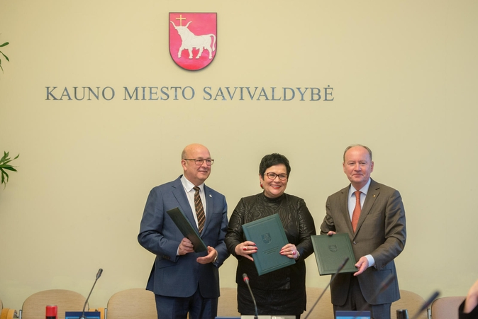 Kaune pasirašyti susitarimai skatins susidomėjimą mokslu
