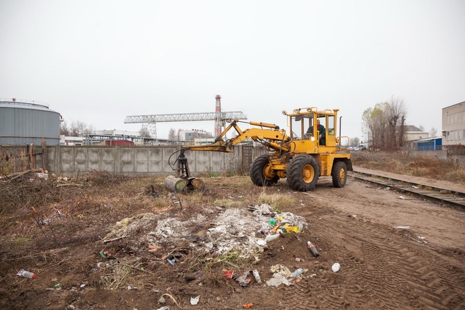 Tvarkomi šabakštynai aplink Kirtimų taborą