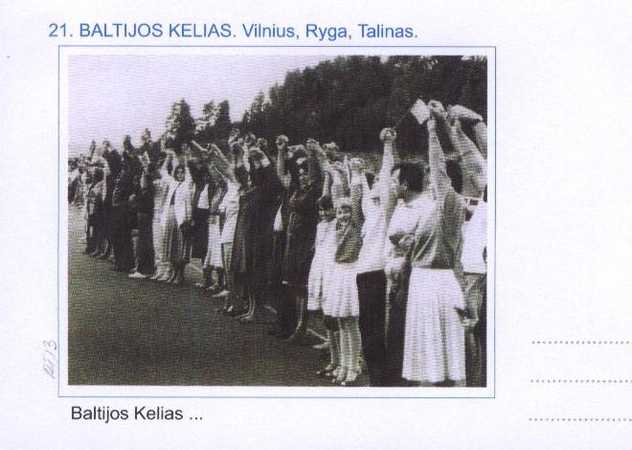 Baltijos keliui – filatelijos paroda