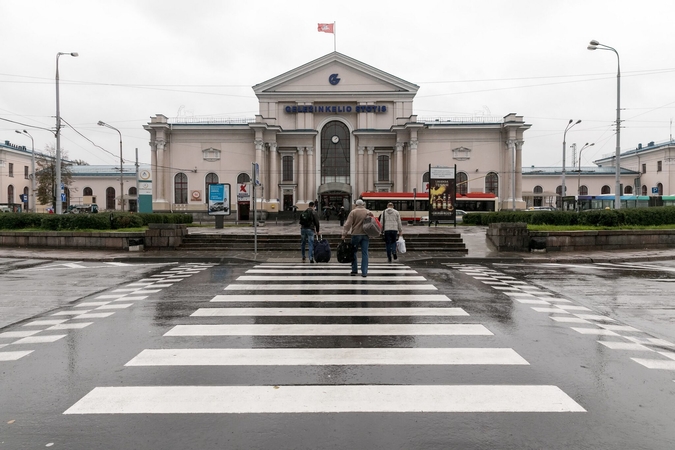 Stoties žiedinėje sankryžoje nebeliko chaotiško judėjimo