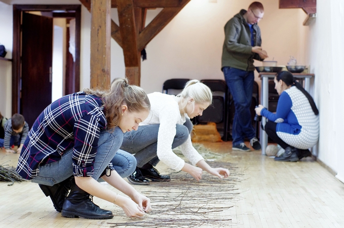 Parodų rūmuose – kūrybinių dirbtuvių rezultatų pristatymas